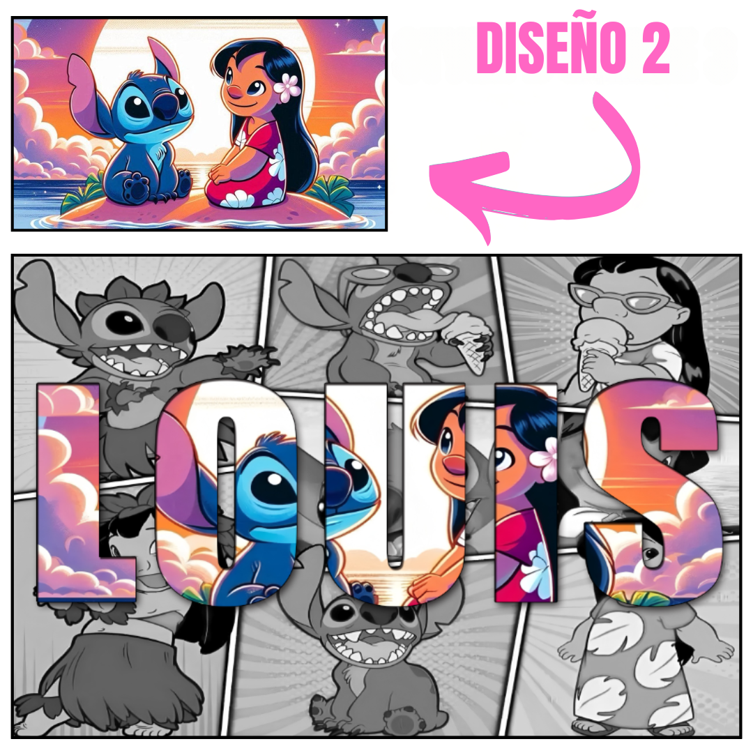 Dibujo Personalizado Ohana